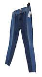 NWT Womens Blue Medium Wash Stretch Denim Skinny Jeans Size 27 image number 2