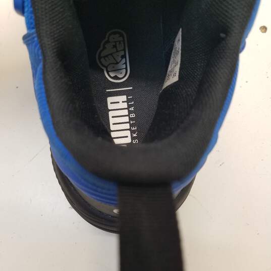 Puma LaMelo X J. Cole RS Dreamer Mid PE Blue Black Athletic Shoes Men's Size 12 image number 8
