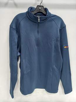 Nike Golf Blue 1/4 Zip Pullover Sweater Men's Size M