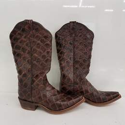 Nocona Western Boots Size 8B alternative image