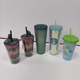 Bundle of  5 Starbuck Cups