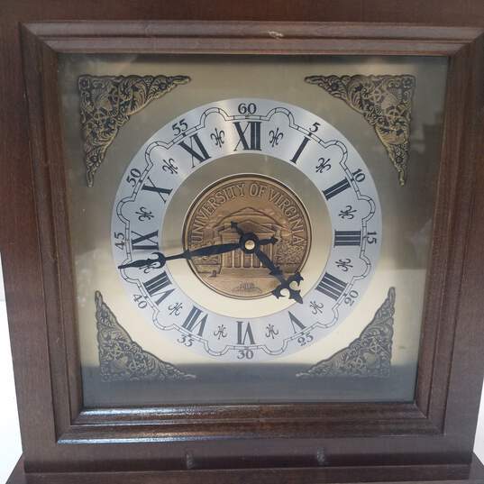 Bulova University of Virginia Clock-SOLD AS IS, FOR PARTS OR REPAIR image number 4