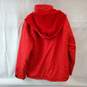 Red Coat with Front Zipper image number 2