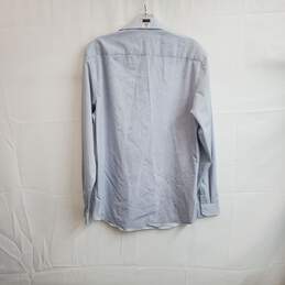 Kenneth Cole New York Blue & White Dress Shirt MN Size 15.5 34/35 alternative image
