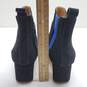 Bill Blass Women's Block Heel Ankle Boots Black/Blue Size 7 image number 4