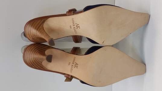 Anne Klein Blue Heels Size 6 image number 5