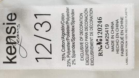 Kensie Womens White Skirt Size 12 NWT image number 4