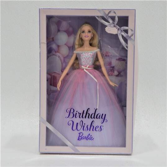 Mattel Birthday Wishes Barbie Signature Doll 2016 DVP49 In Original Box image number 1
