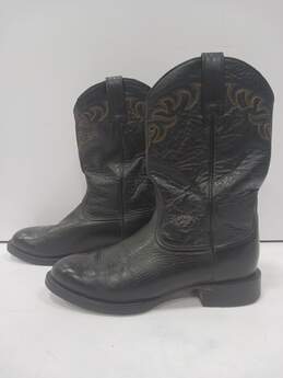 Ariat Black Western Boots Men's Size 8D alternative image
