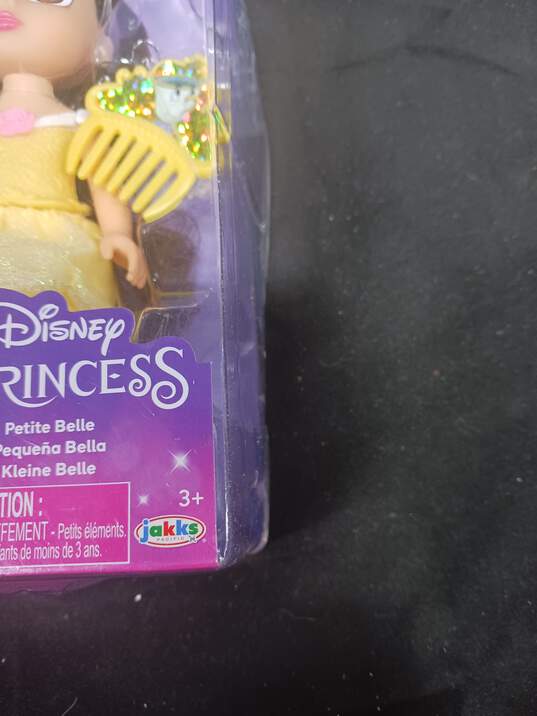 Pair Of Hasbro Disney Princess Belle Royal Shimmer Doll And Princess Petite Belle Doll NIB image number 4