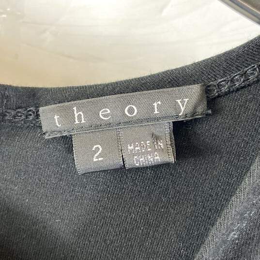 Theory Black Casual Dress - Size 2 image number 3