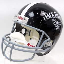 Jack Daniels Old No. 7 Riddell Replica Black Football Helmet alternative image