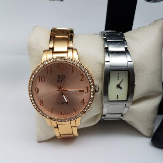 Mixed DKNY, AK, Fossil, Relic Plus Brands Stainless Steel Watch image number 4