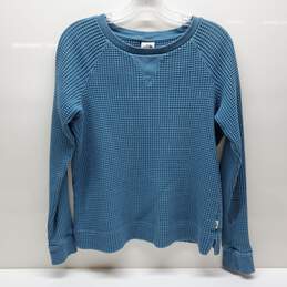 The North Face Women's Chabot Crew Neck Waffle Sz M