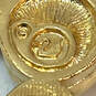 Designer Swarovski Gold-Tone Crystal Clear Rhinestone Y Drop Chain Necklace image number 5