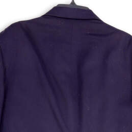 Mens Blue Notch Lapel Long Sleeve Single Breasted Two Button Blazer Size 42 alternative image