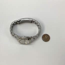Designer Fossil Silver-Tone Stainless Steel Quartz Round Analog Wristwatch alternative image