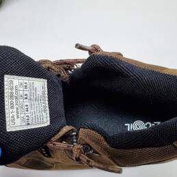 Z Coil Desert Hiker Brown Leather Spring Heel Comfort Shoe Men's 10 alternative image