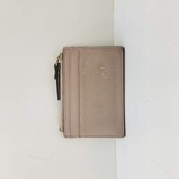 Kate Spade Accessories | Leather Zippered Cardholder Wallet alternative image