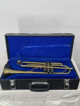 Iolite Gold-Tone Mouthpiece Trumpet With Case Missing Part W-0553727-B alternative image