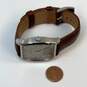 Designer Fossil FS-4443 Brown Leather Strap 12-Hour Dial Quartz Wristwatch image number 2