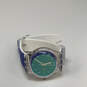 Designer Swatch Ultralavande Solar Spectrum Glass Dial Analog Wristwatch image number 2