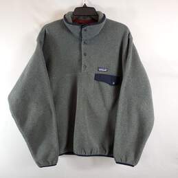 Patagonia Men Grey Fleece Jacket M