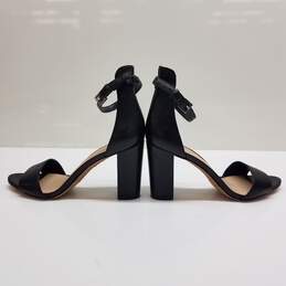 Women's Vince Camuto 'Corlina' Black Leather Ankle Strap Heels Size 7M alternative image