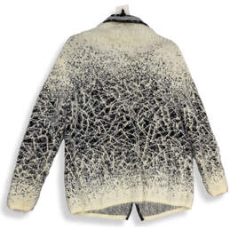 Womens Gray Long Sleeve Open Front Cardigan Sweater Size Medium alternative image