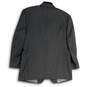 NWT Mens Gray Notch Lapel Long Sleeve Flap Pocket Three Button Blazer 40 S image number 2