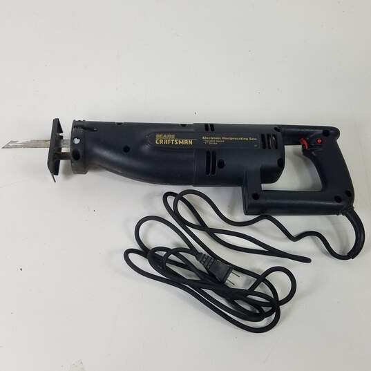 Power Tools- Sears Craftsman Reciprocating Saw with Case image number 5