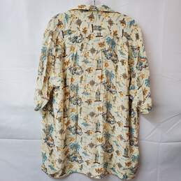 An Original Avanti Authentic Hawaii Men's Blouse Buttoned 100% Silk Sized XL alternative image