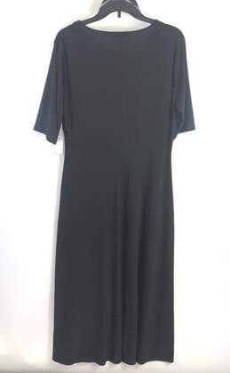Chaus Women Black Casual Dress L alternative image