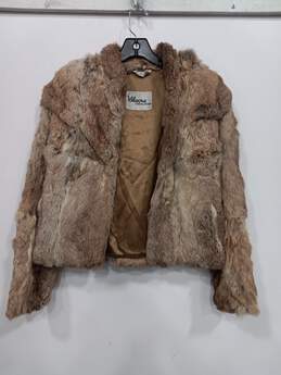 Vintage Women's Wilsons Dyed Rabbit Fur Coat Sz M