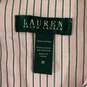 Women's Pink Striped Lauren Ralph Lauren Pajama Set, Sz. M image number 3