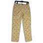 NWT J. Crew Womens Khaki Red Printed High Rise Girlfriend Chino Pants Size 0 image number 1