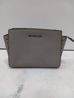 Michael Kors Selma Grey Leather Handbag alternative image