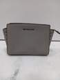 Michael Kors Selma Grey Leather Handbag image number 2
