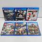 Bundle of 6 Assorted Sony PlayStation 4 PS4 Video Games image number 1