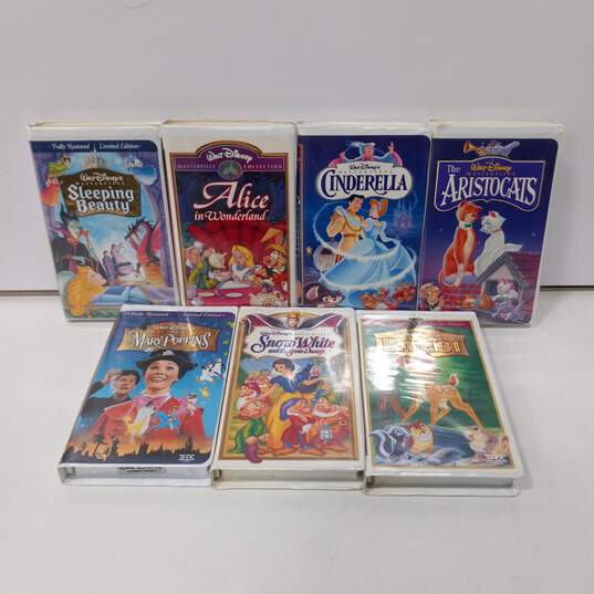 Walt Disney Masterpiece Collection Bundle VHS Movies image number 1