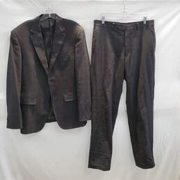 Kenneth Cole Awearness Wool Blend 2 Piece Suit Men's Size 40R/34 Waist
