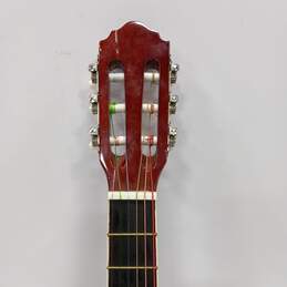 Brown Acoustic Guitar w/ Multicolor Strings alternative image