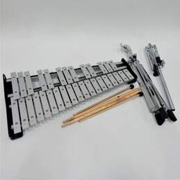 Yamaha Brand 32-Key Model Glockenspiel Kit w/ Case, Stand, and Accessories alternative image