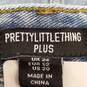 Pretty Little Thing Women Light Blue Jeans Sz 20 NWT image number 3