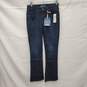 NWT Democracy WM's Blue Cotton Skinny Flare Jeans Size 2 x 30 image number 1