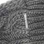 Michael Kors Black Cable Knit Winter Scarf O/S NWT image number 3