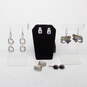 Assortment of 5 Pairs Sterling Silver Earrings - 28.8g image number 1