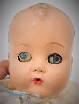 Vintage Baby Dolls Ideal Rubber Plastic Molded & Unmarked Soft Body Composition alternative image