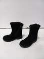 Sorel Women's Black Suede Waterproof Winter Boots Size 9 image number 1