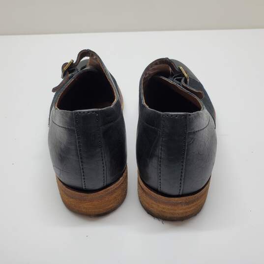 Kork Ease Niseda Oxford Slip On Black Leather Loafers Women Size 7 image number 5